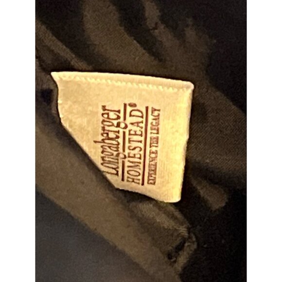 Vintage Longaberger Quilted Gingham Tote Bag - Picture 6 of 6